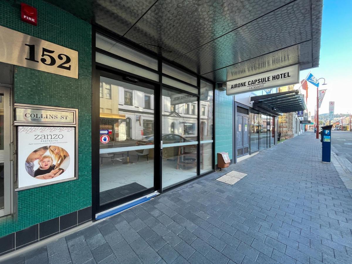 Airone Capsule Hotel Hobart Exterior foto